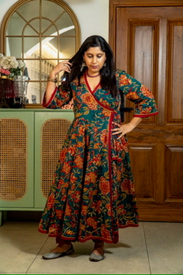 Pure Mul Cotton Angrakha